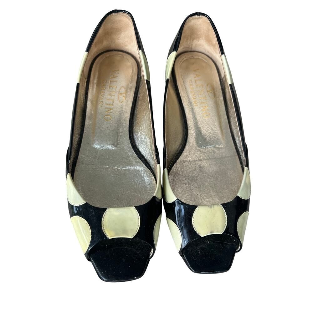 VALENTINO GARAVANI AUTHENTIC POLKA DOT FLATS SIZE 36 EURO USA SIZE 6